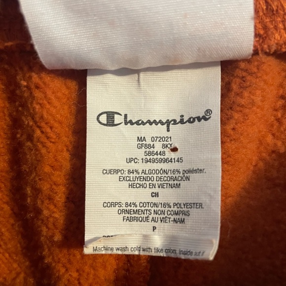 Champion sweatpants reverse weave orange - Picture 4 of 5
